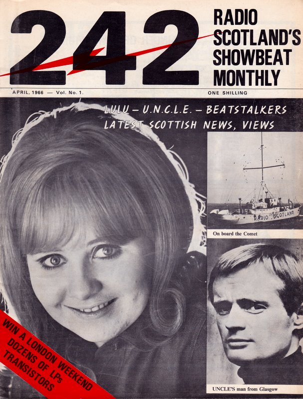the front cover of the first issue of 242 magazine
