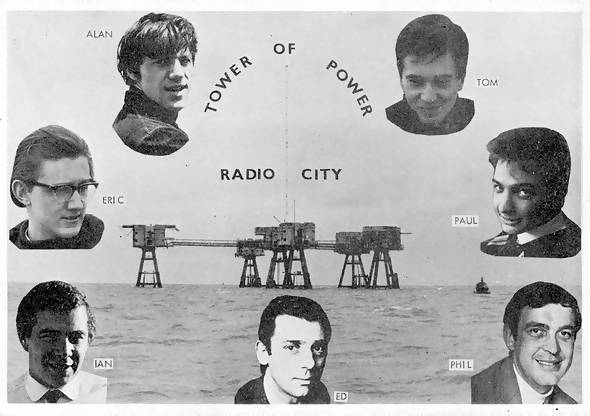 Radio City promotional postcard