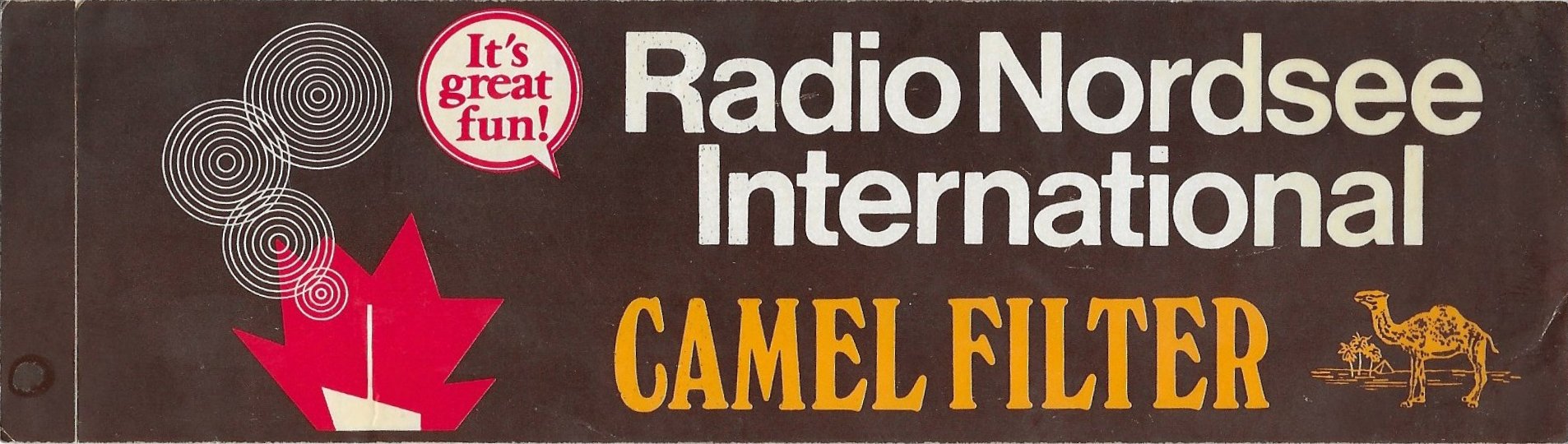 Camel car sticker