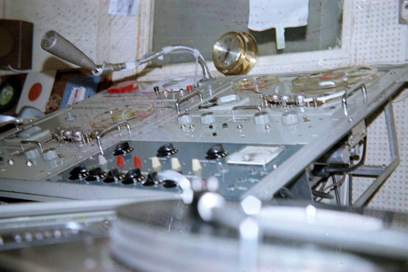 Radio Scotland mixing desk