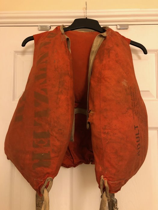 Nick Richards' lifejacket