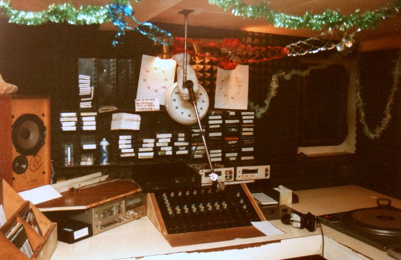 studio at Christmas