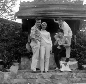 Don, Bob Stewart and their spouses on holiday