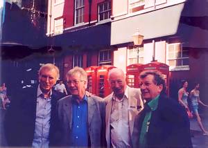 Johnnie Walker, Mike Ahern, George Hare and Robbie Dale