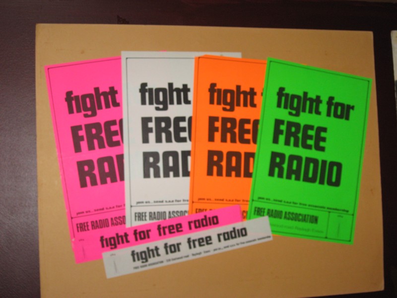 Free Radio campaign display