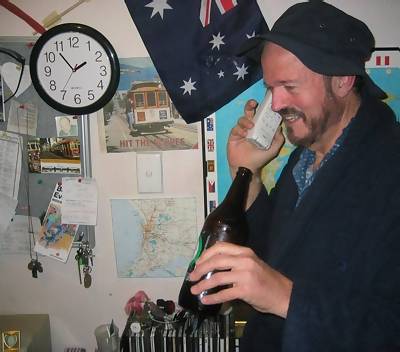 Jack Curtiss on the phone from his home in Australia