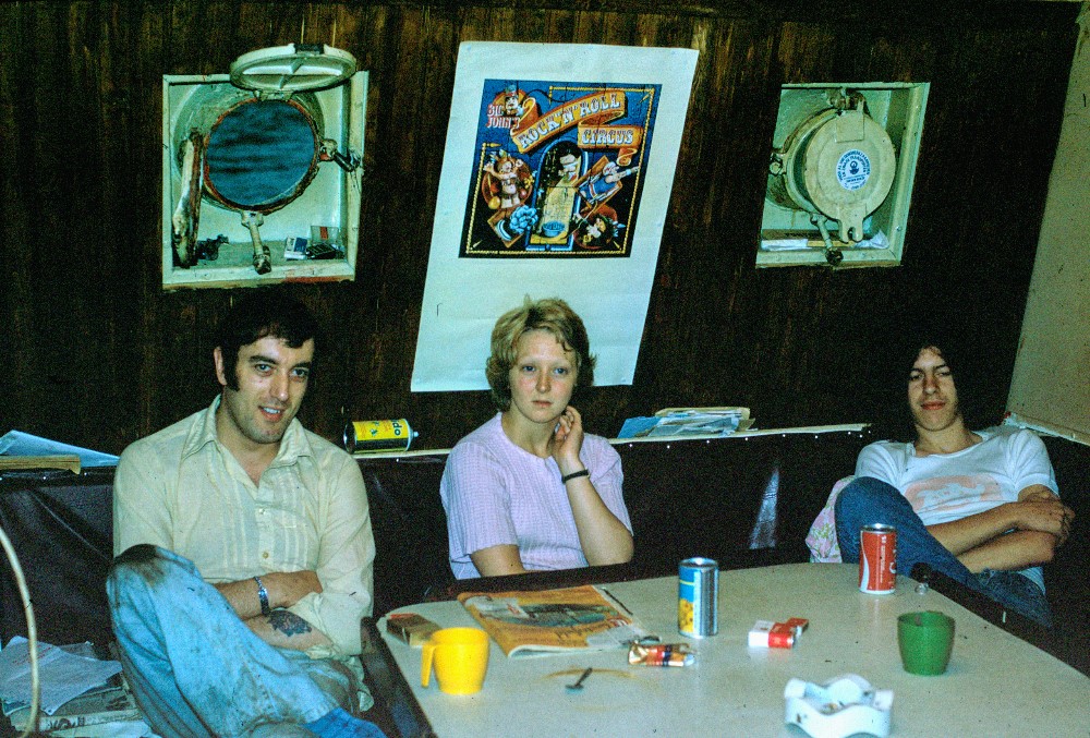 Derek Jones, Debbie England and James Rafferty