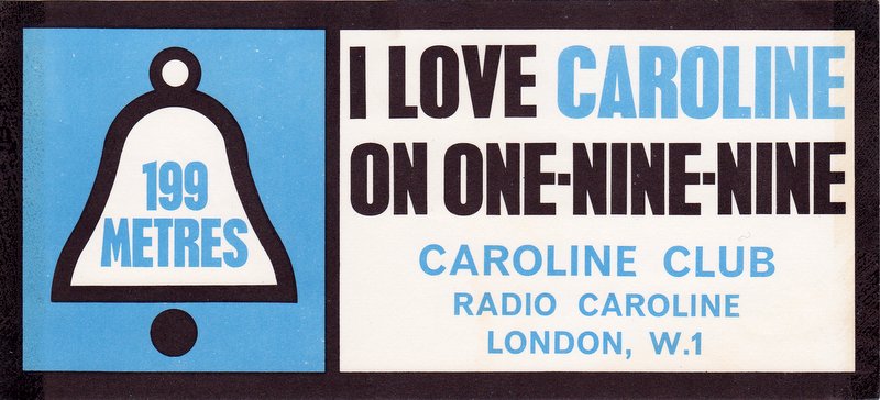Caroline Club car sticker