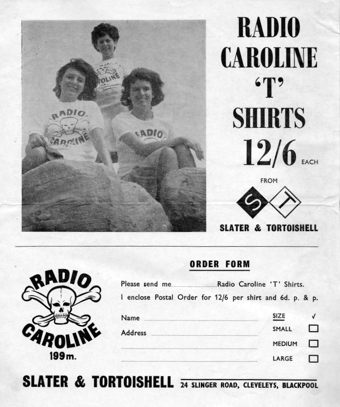 advert for Caroline T-shirts