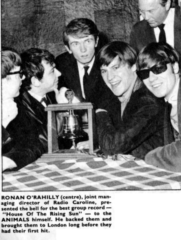Ronan O'Rahilly and The Animals