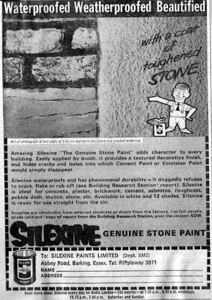 Silexine advertisement