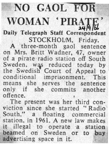 Daily Telegraph cutting