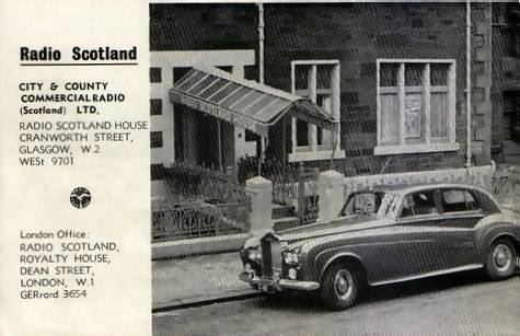 Radio Scotland booklet, back cover