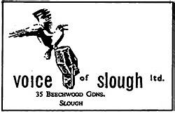 Voice of Slough compliments slip