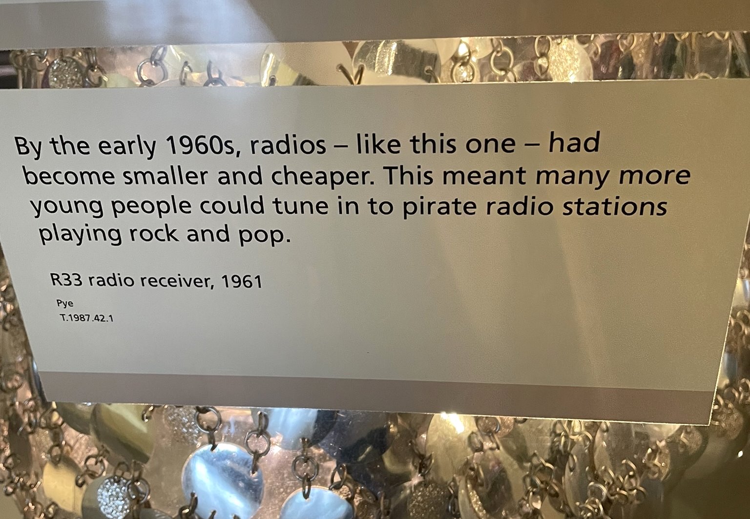 Display description from Riverside Museum