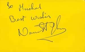Norman St.John's autograph