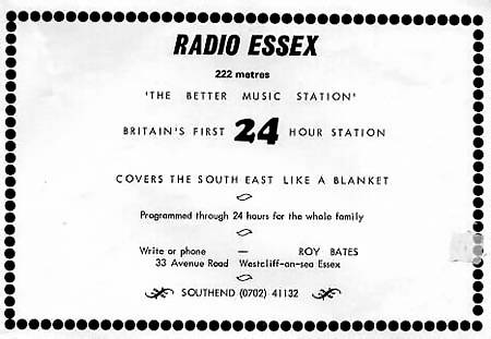 Radio Essex advertisement