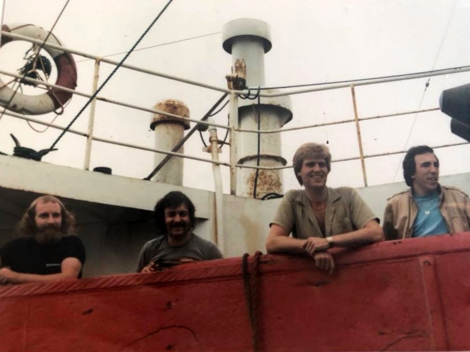 Mike Barrington, the Captain, Brian Allen, Alton Andrews