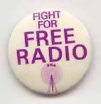 Free Radio Association badge