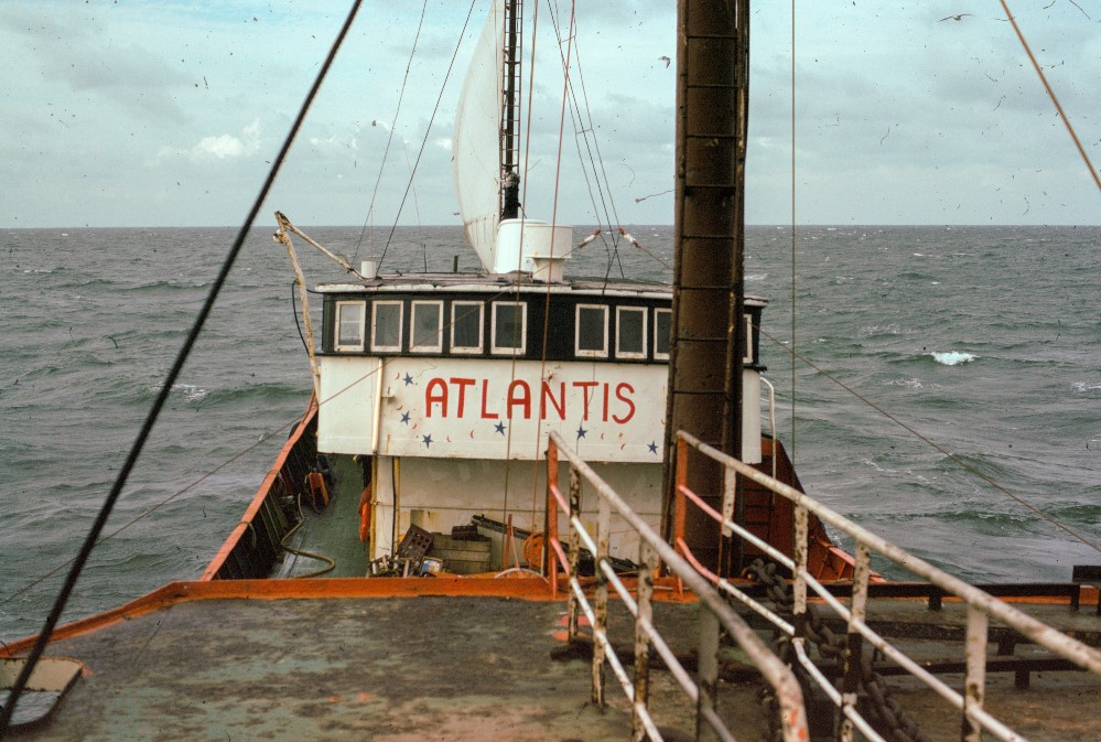 The Jeanine, from the bow end