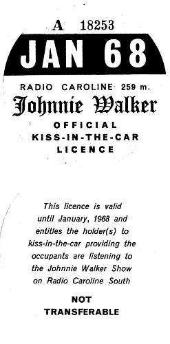 Kiss In The Car licence