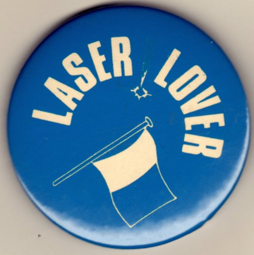 Laser Lover badge