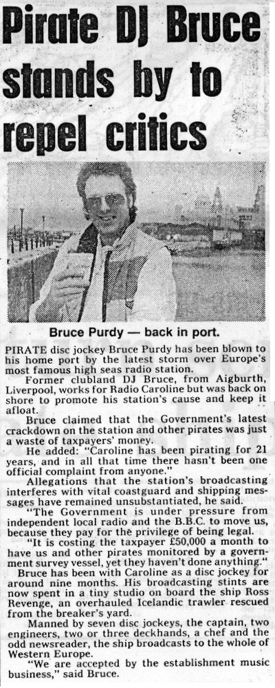cutting from the Liverpool Echo