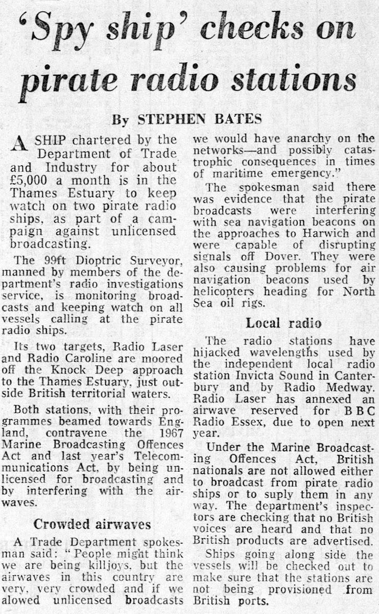 cutting from the Daily Telegraph