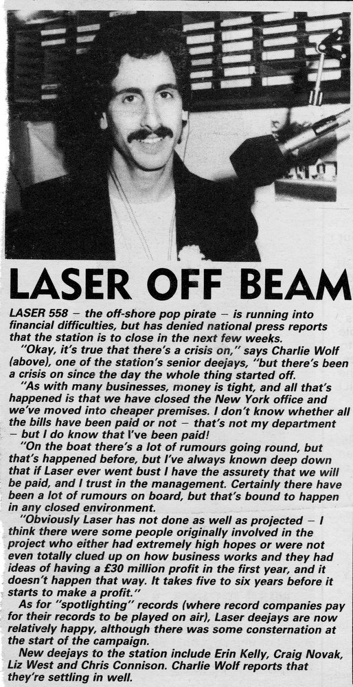 cutting from Melody Maker