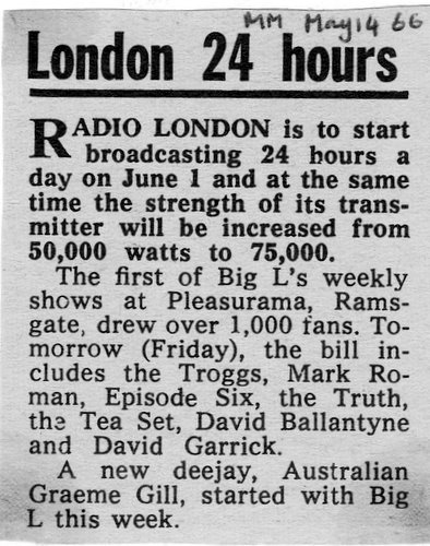 Melody Maker cutting