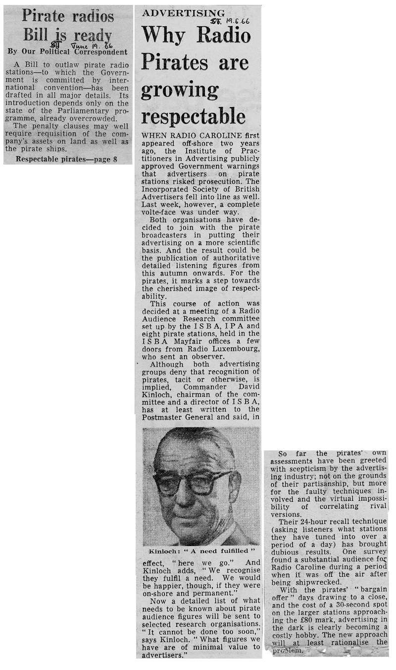 Sunday Times cutting