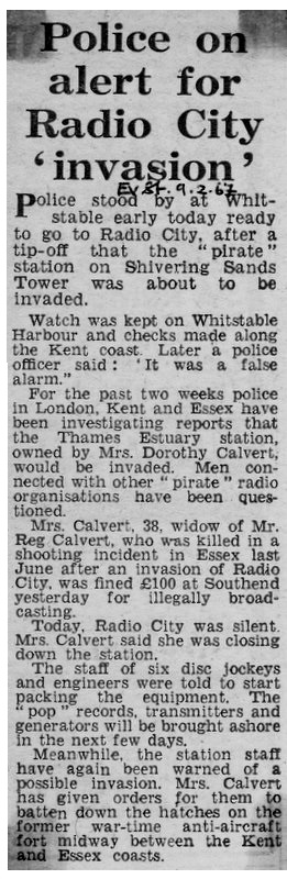 Evening Standard cutting
