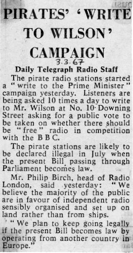 Telegraph cutting