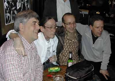 Peter Chicago, Tony Allan, Paul McKenna and Robb Eden