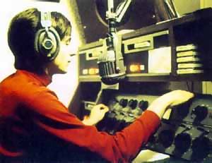 Roger Day in the Radio England studio