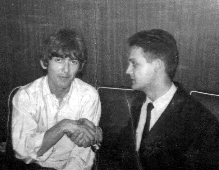 Ron O'Quinn and George Harrison