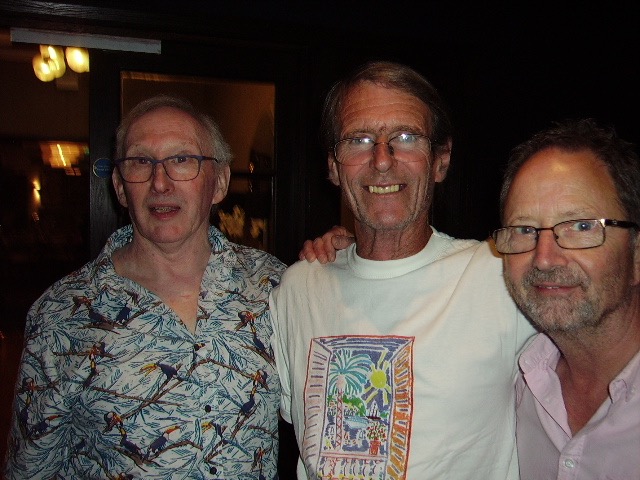 Stevie Gordon, Tom Anderson and Nick Richards