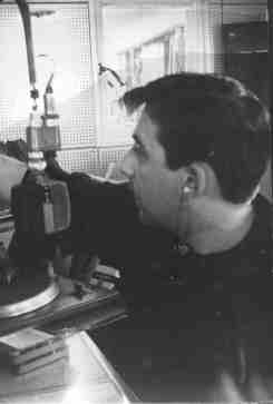 Don Allen in the studio