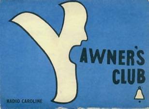 Tony Blackburn Yawners Club card